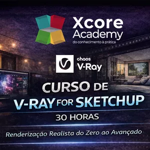 Imagem de capa para o Curso online V-Ray para Sketchup: Renderização Realista do Zero ao Avançado