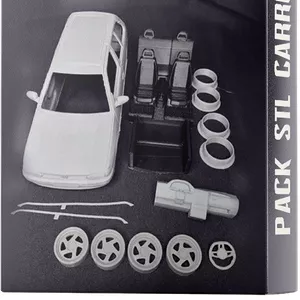 Imagen de portada para Ebook PACK DE COCHES STL