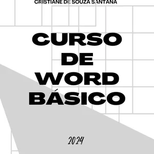 Imagem de capa para o Ebook CURSO DE WORD BÁSICO - PARA INICIANTE
