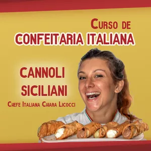 Imagem do curso Curso de Confeitaria Italiana- Cannoli Siciliani
