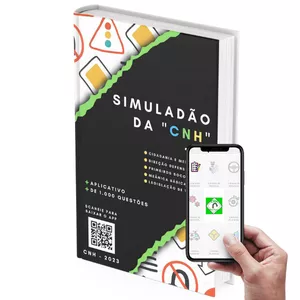 Imagem de capa para o Ebook Simulado CNH 2026 - Mais de 1.000 Questões 