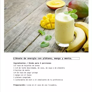 Imagen de portada para Ebook Recetario Smoothies