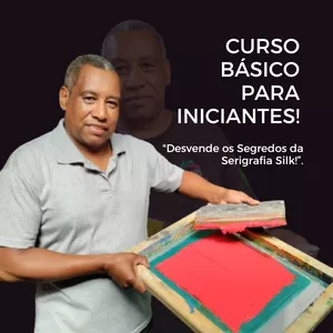 Imagem do curso Serigrafia básica "O BASICO FUNCIONA".