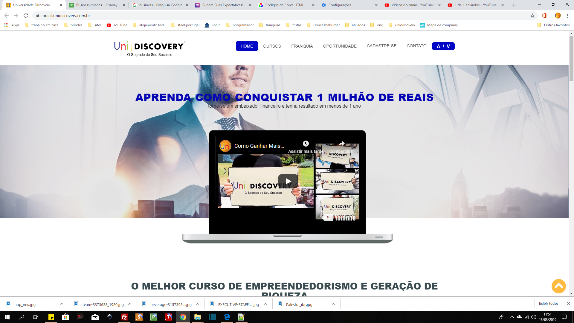 Capa do curso 