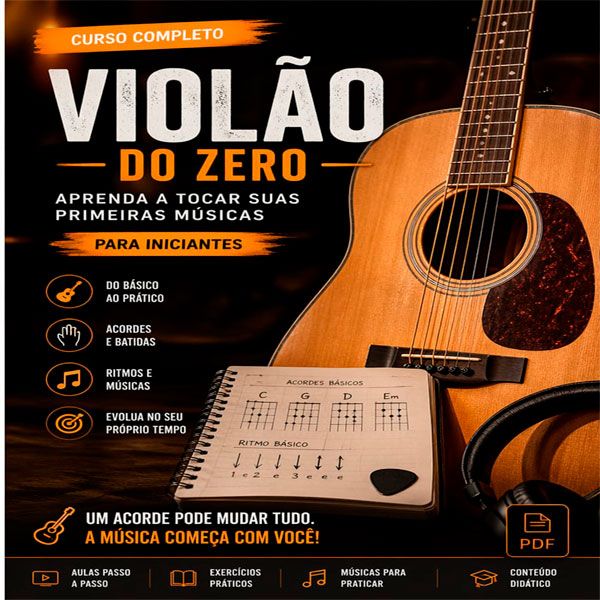 Imagem do curso Aula de violão para iniciantes