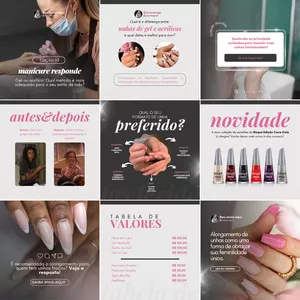 Imagem de capa para o Curso online PackDigital Nail Designer