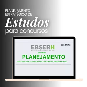 Imagem de capa para o Ebook PLANEJAMENTO ESTRATÉGICO DE ESTUDOS PARA O CONCURSO DA EBSERH 2023 (ENFERMEIRO)