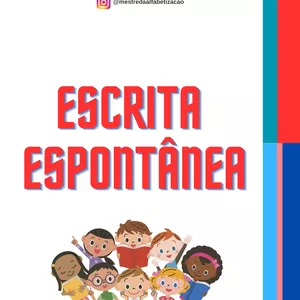 Imagem de capa para o Ebook ATIVIDADES EDUCACIONAIS - ESCRITA ESPONTÂNEA