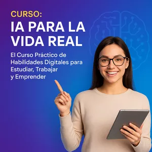 Imagen de portada para Curso online IA para la Vida Real