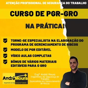 Imagem do curso Curso de PGR / GRO na prática!