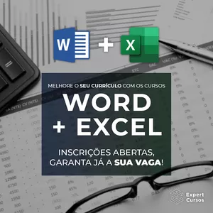 Imagem principal do produto Cursos de Word e Excel