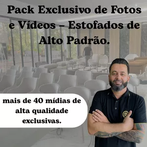 Imagem de capa para o Ebook Pack Exclusivo de Fotos e Vídeos – Estofados de Alto Padrão &amp; Impermeabilização