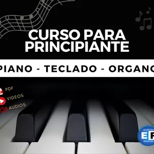 Imagen de portada para Curso online Piano para principiante