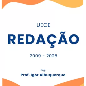 Imagem de capa para o Ebook Apostila de Propostas de Redação | UECE | 2009 - 2025