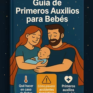Imagen de portada para Ebook Primeros auxilios para bebés
