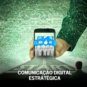 Imagem de capa para o Curso online Comunicação Digital Estratégica