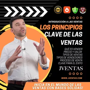 Imagen de portada para Curso online Los Principios Clave de Ventas: Inicia un Camino Exitoso en Ventas!