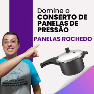 Imagem de capa para o Curso online DOMINE O CONSERTO DE PANELA DE PRESSÃO: PANELAS ROCHEDO