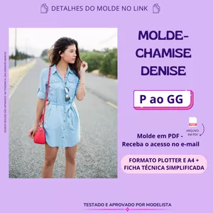 Imagem de capa para o Curso online MOLDE CHAMISE DENISE