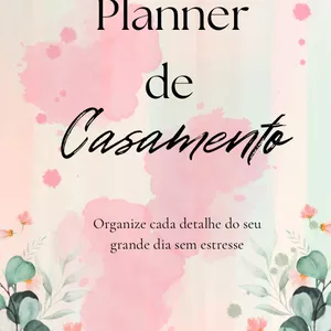 Imagem de capa para o Ebook Planner de Casamento