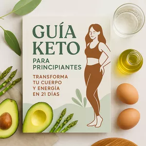 Imagen de portada para Ebook Guía Keto para Principiantes: Transforma tu cuerpo y energía en 21 días