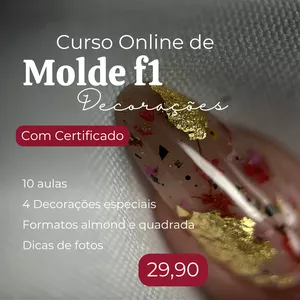 Imagem de capa para o Curso online Molde F1 &amp; Decorações