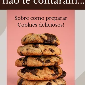 Imagem de capa para o Ebook Segredos dos Cookies 