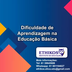 Imagem do curso Dificuldade de Aprendizagem na Educação Básica
