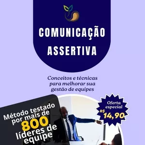 Imagem de capa para o Ebook Comunicação assertiva - Conceitos e técnicas para melhorar sua gestão de equipes