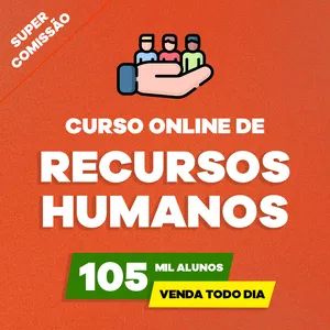 Imagem de capa para o Curso online Curso de Recursos Humanos (RH)