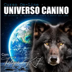 Imagem de capa para o Curso online ADESTRAMENTO -  UNIVERSO CANINO 