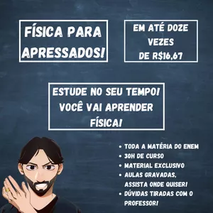 Imagem do curso Física para Apressados