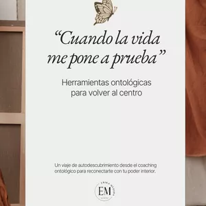 Imagen de portada para Ebook Cuando la vida me pone a prueba: Herramientas ontológicas para volver al centro