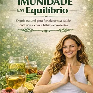 Imagem de capa para o Ebook IMUNIDADE EM EQUILÍBRIO: O guia natural para fortalecer sua saúde com ervas, chás e hábitos conscientes