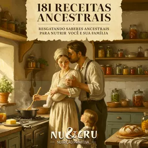 Imagem de capa para o Ebook 181 Receitas Ancestrais - Resgatando Saberes Ancestrais para Nutrir Você e sua Família
