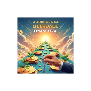 Imagem de capa para o Ebook A Jornada da Liberdade Financeira: Um Guia Completo para Transformar suas Finanças e Sua Vida