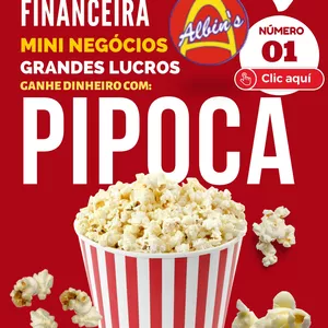 Imagem de capa para o Ebook COMO GANHAR DINHEIRO COM PIPOCA