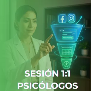 Imagen de portada para Curso online 🔥 Sesión 1:1 para Psicólogos - Marketing Auto-Generación de Clientes (Funnel AGC)