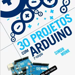 Imagem de capa para o Ebook 30 PROJETOS COM ARDUINO