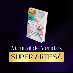 Imagem de capa para o Ebook Manual de Vendas da Super Artesã