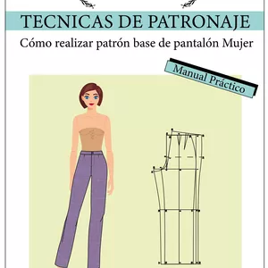 Imagen de portada para Ebook Book Patron base Pantalón mujer