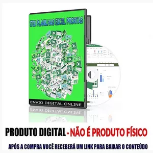 Imagem de capa para o Curso online Pacote com 1720 Planilhas Excel Editáveis