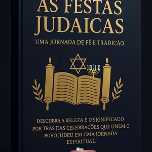 Imagem de capa para o Ebook As Festa Judaicas Uma Jornada De Fé e Tradição