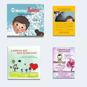 Imagem de capa para o Curso online KIT - E-book A menina que saiu do Encanto + E-book O menino valente + 2 Diários - A escuta do eu
