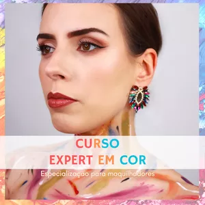 Imagem de capa para o Curso online Expert em Cor - Colorimetria com Mafalda Vieira