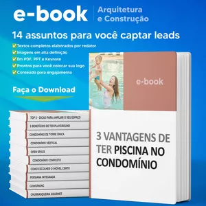 Imagem de capa para o Ebook Pack de E-books para Construtoras e Arquitetos