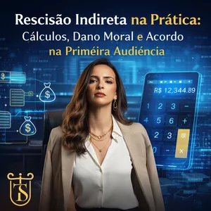 Imagem de capa para o Curso online Cálculos Estratégicos na Rescisão Indireta