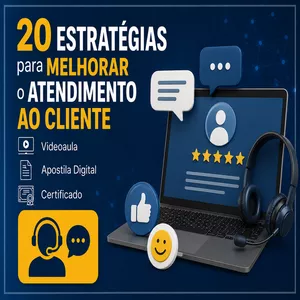 Imagem do curso 20 Estratégias Para Melhorar o Atendimento ao Cliente