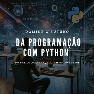 Imagem de capa para o Curso online Curso de Programação Python: Da Introdução a Maestria