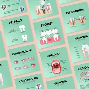 Imagem de capa para o Curso online Templates de Odontologia (editáveis)